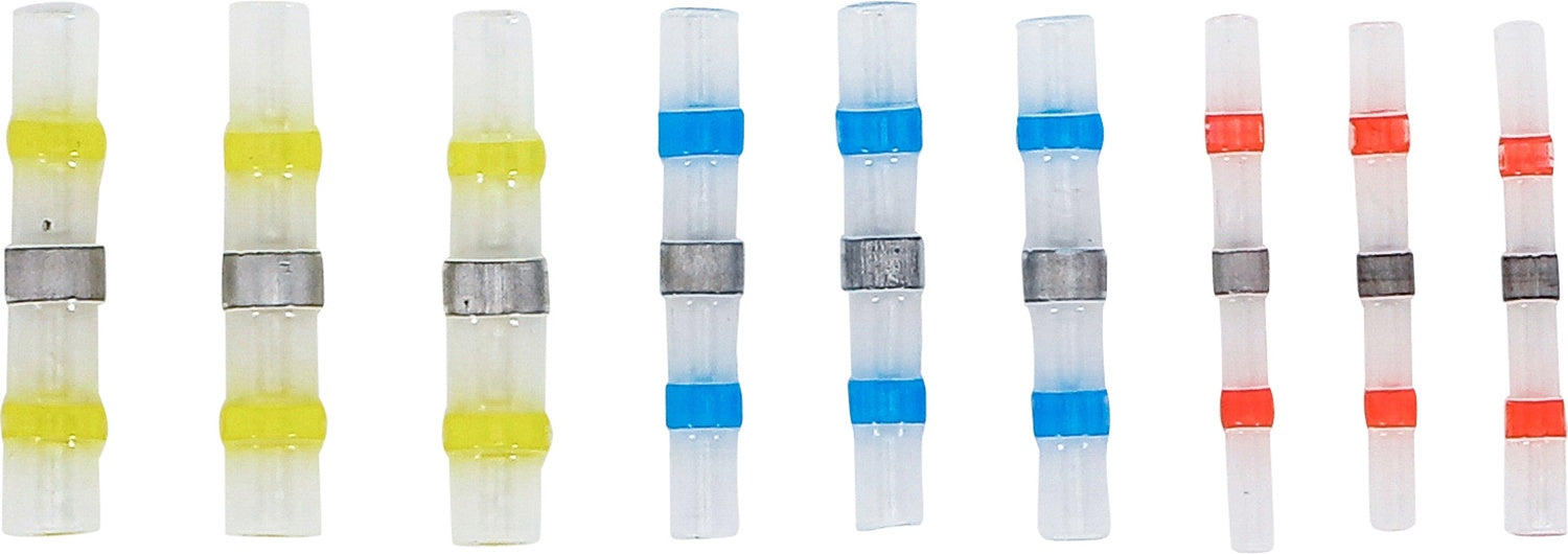 BGS 85220 Satz Lötverbinder mit Schrumpfschlauch 9 teilig