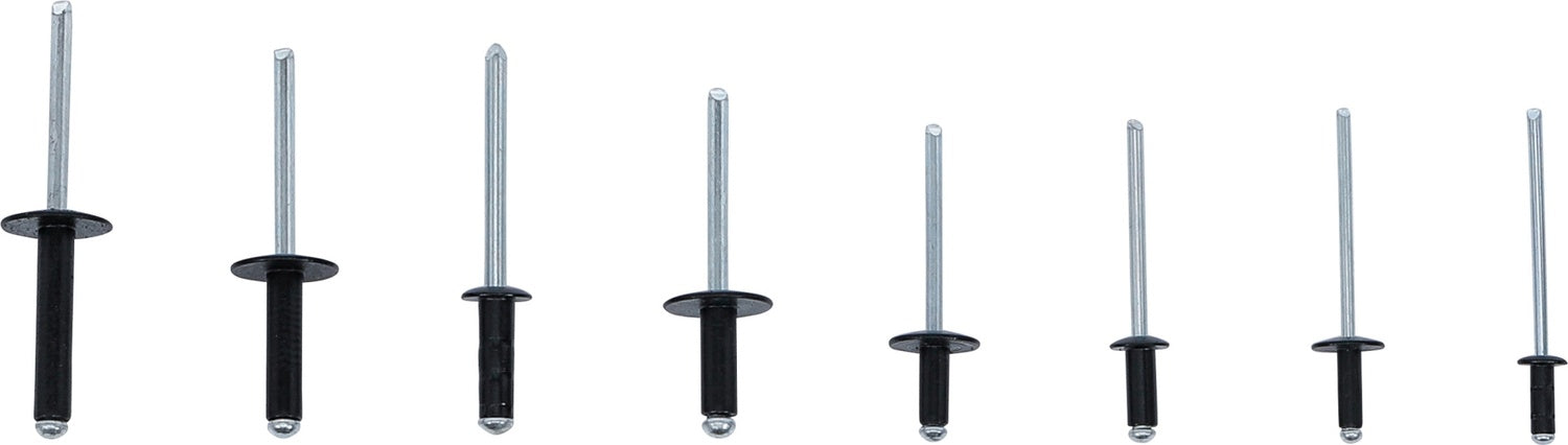BGS 85224 Sortiment Poppnieten / Blindnieten 200 teilig Aluminium Ø 3,2 - 4,8mm