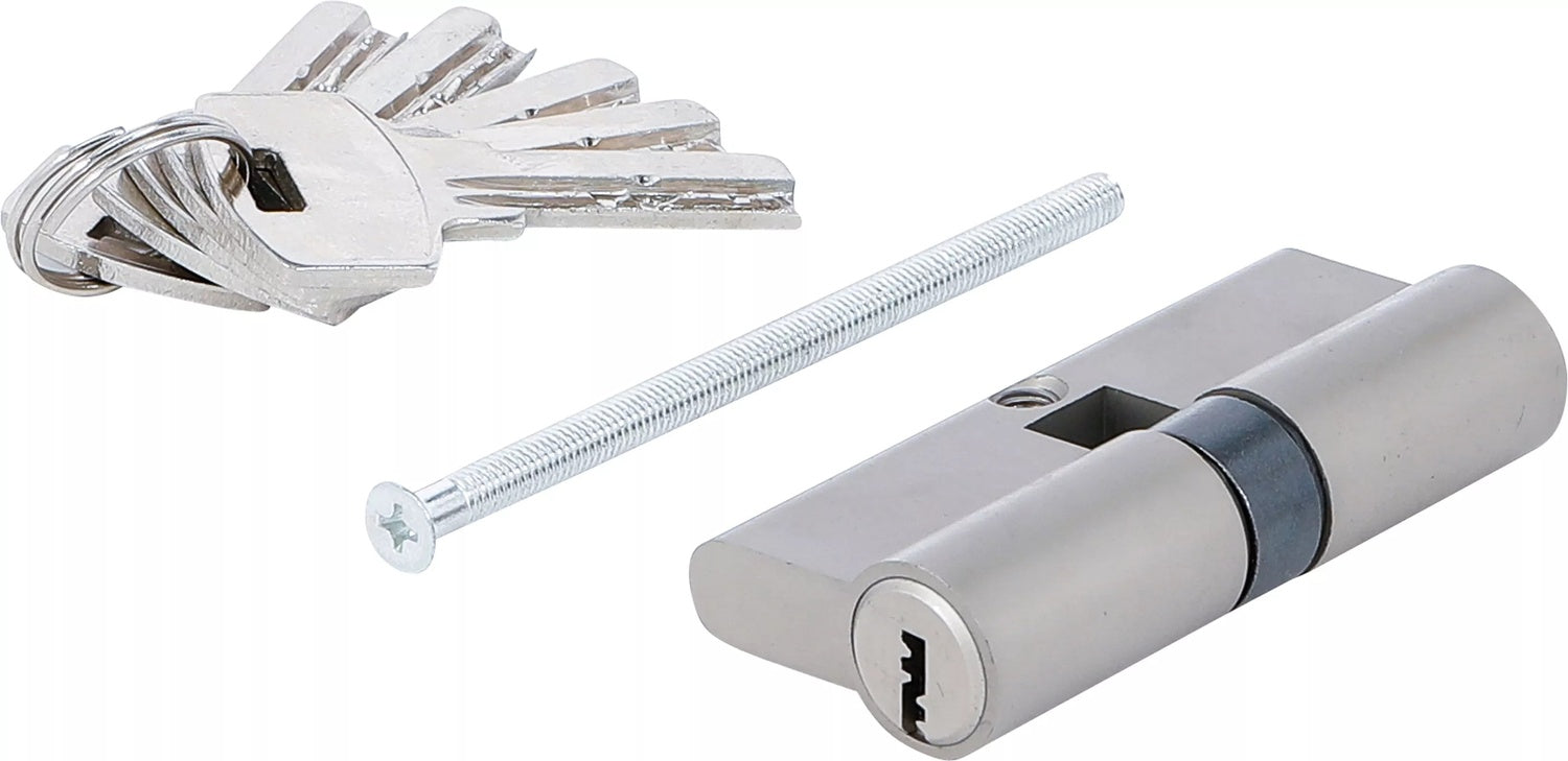 BGS DIY 85234 Sicherheits Schließzylinder Zylinderlänge 70mm Größe 35/35mm
