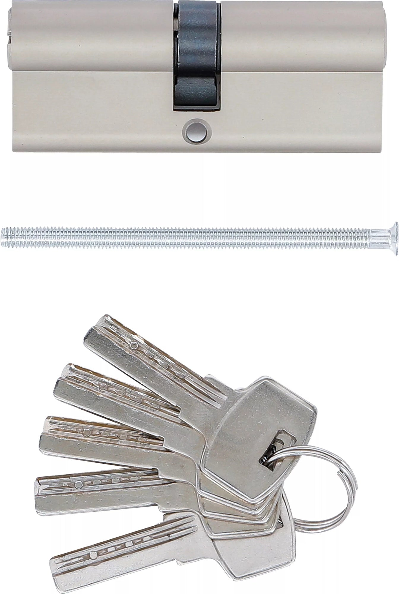 BGS DIY 85238 Sicherheits Schließzylinder Zylinderlänge 80mm Größe 40/40mm