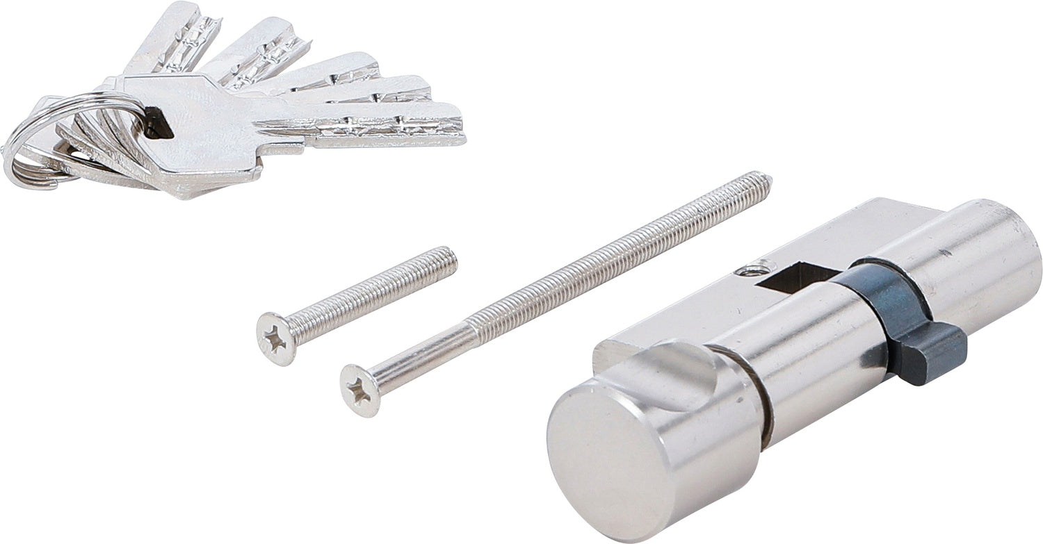 BGS DIY 85260 Sicherheits-Türzylinder mit Drehknauf 60mm
