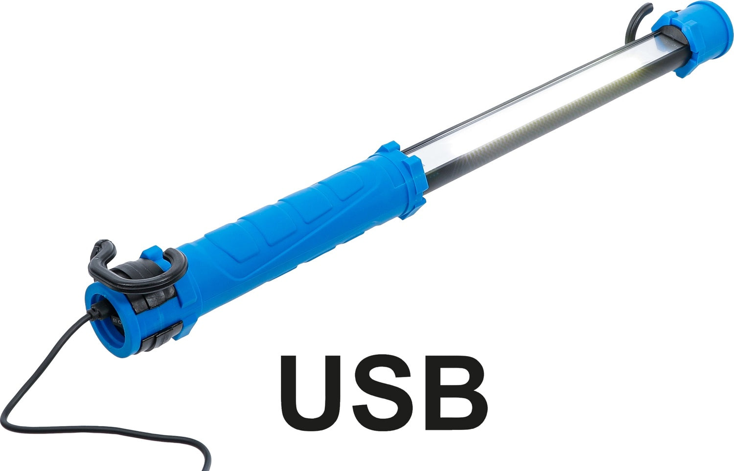 BGS 85306-1 COB LED Arbeitsleuchte Handleuchte mit Haken für Artikel 85306