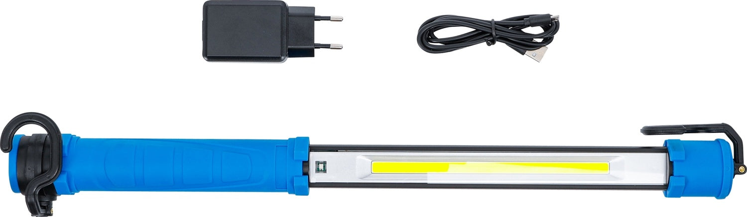 BGS 85306-1 COB LED Arbeitsleuchte Handleuchte mit Haken für Artikel 85306