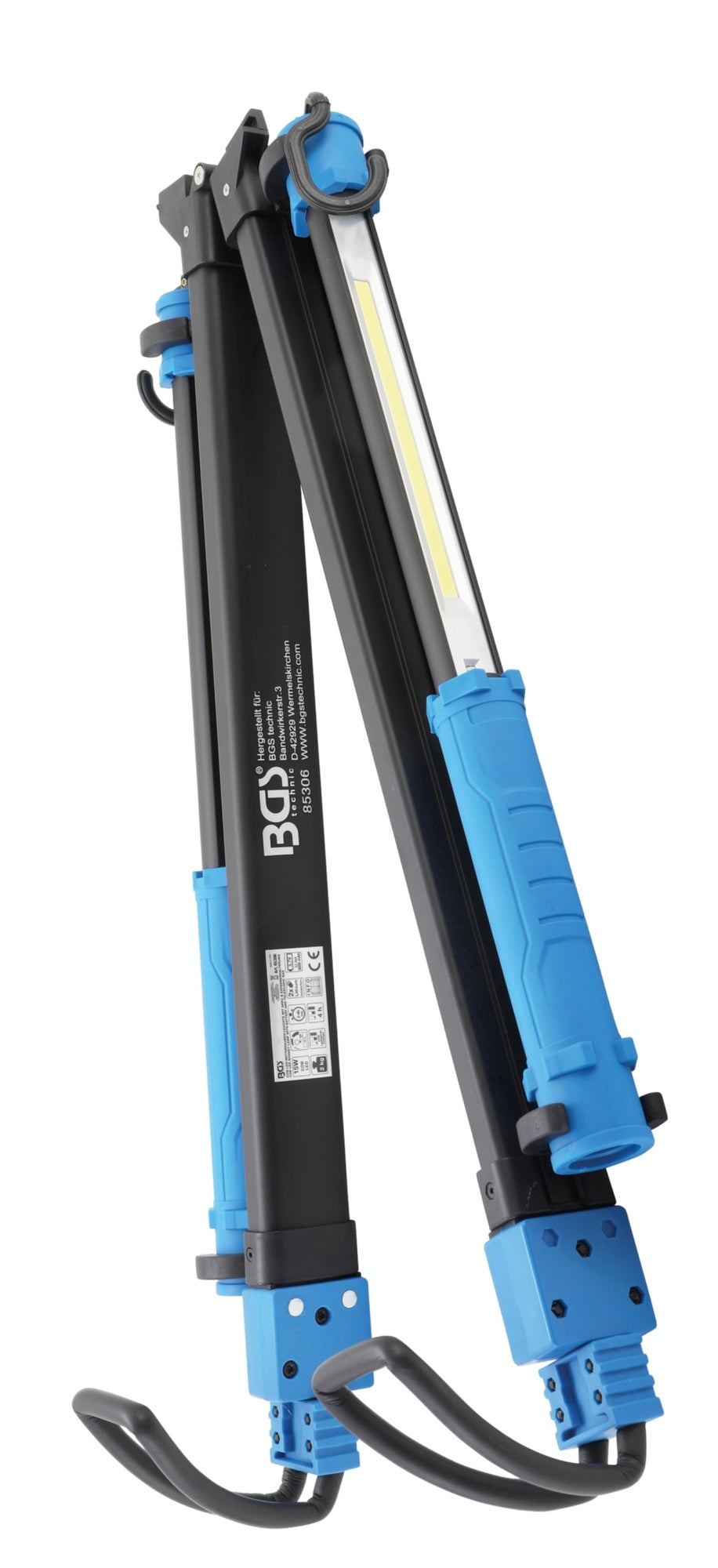 BGS 85306 COB LED Leuchte Motorhaube mit Akku u. Expanderhalterung