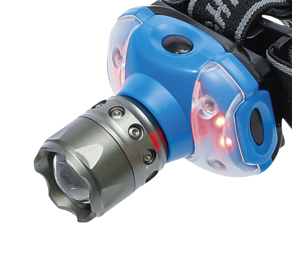 BGS 85327 LED Stirnleuchte mit Fokus 3 Watt inkl. Batterien