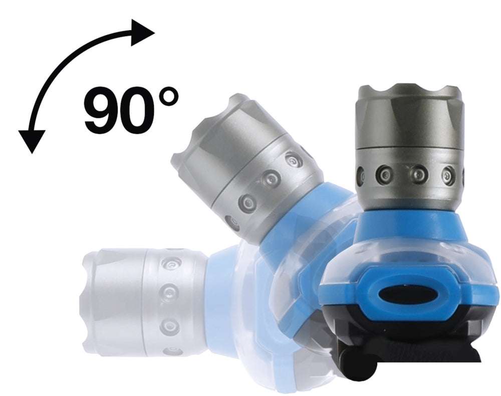 BGS 85327 LED Stirnleuchte mit Fokus 3 Watt inkl. Batterien