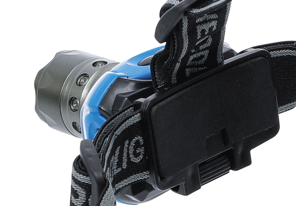 BGS 85327 LED Stirnleuchte mit Fokus 3 Watt inkl. Batterien