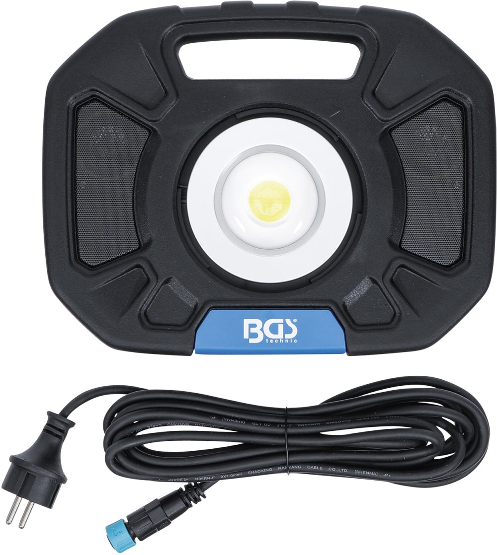 BGS 85332 COB-LED Arbeitsstrahler 40W mit integrierten Lautsprechern
