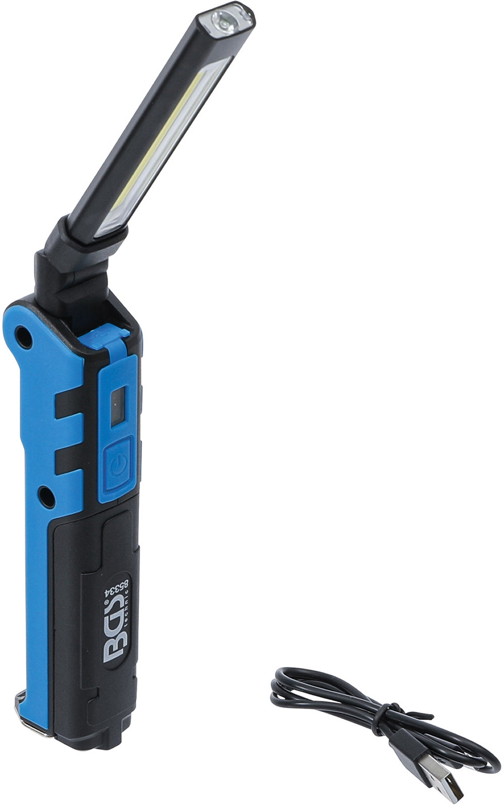 BGS 85334 Akku Knicklampe mit COB-LED Taschenlampe 5 Watt
