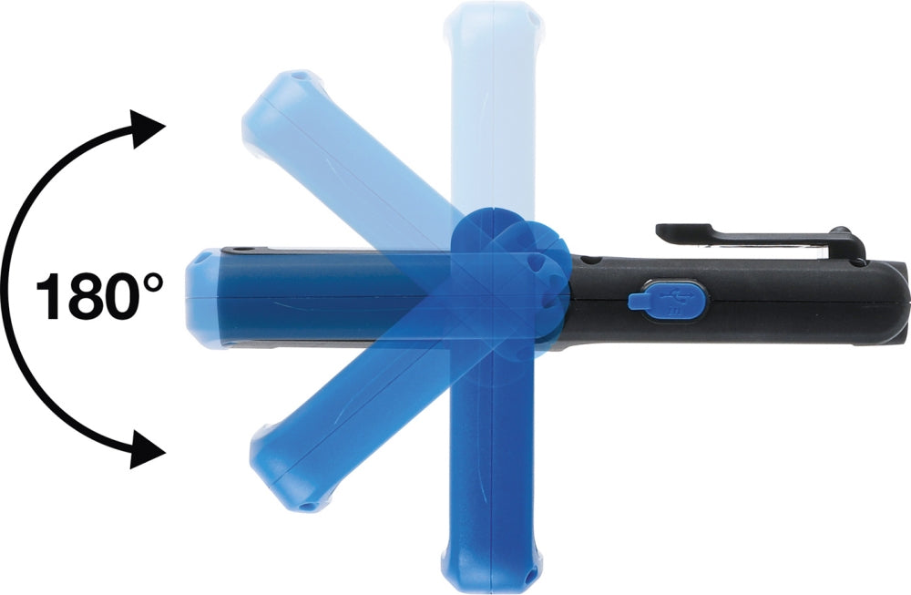 BGS 85335 Arbeitsleuchte COB-LED mit Magnet und Haken klappbar