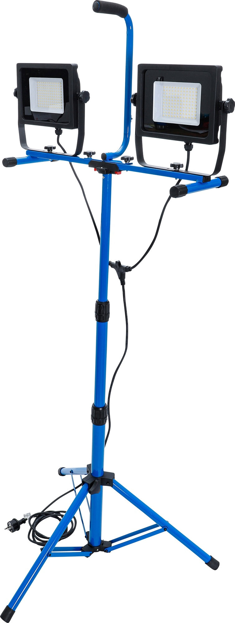 BGS 85338 Duo SMD LED Arbeitsstrahler mit Stativ 2 x 70W