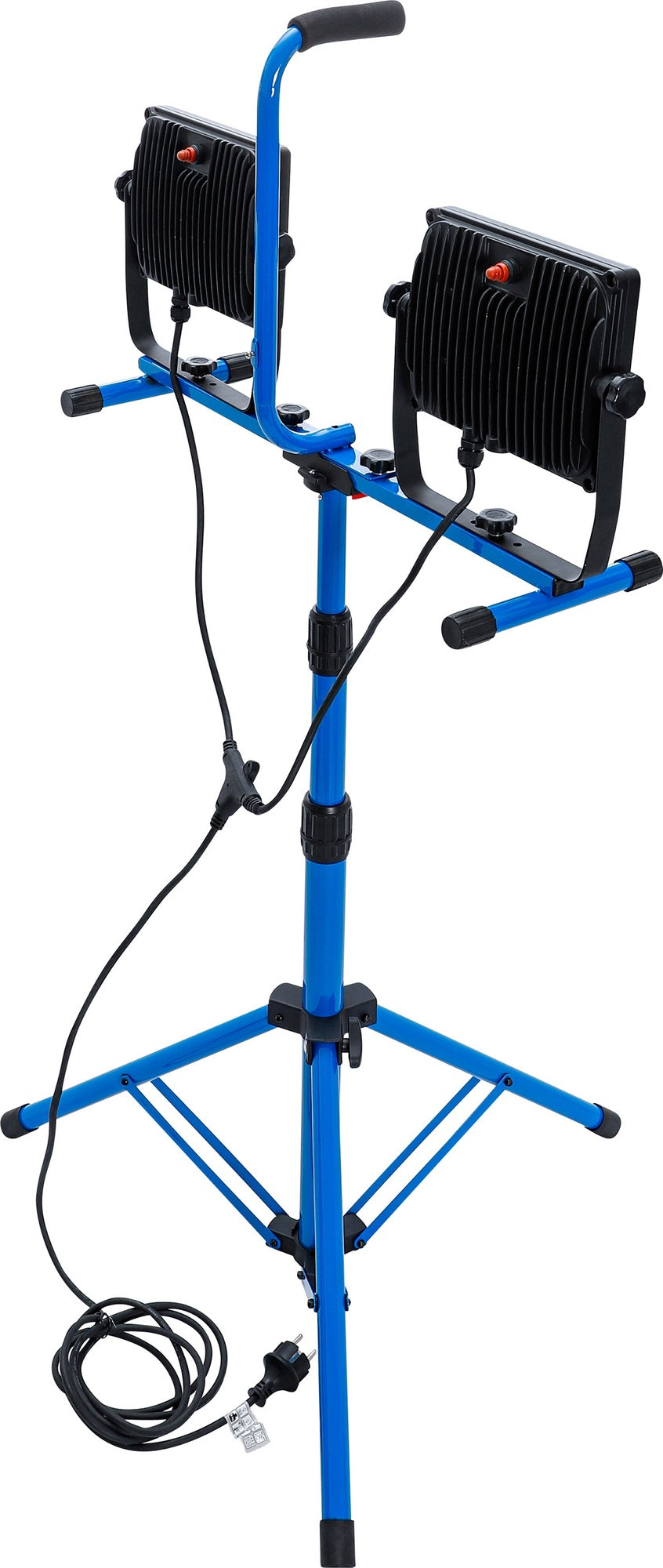 BGS 85338 Duo SMD LED Arbeitsstrahler mit Stativ 2 x 70W