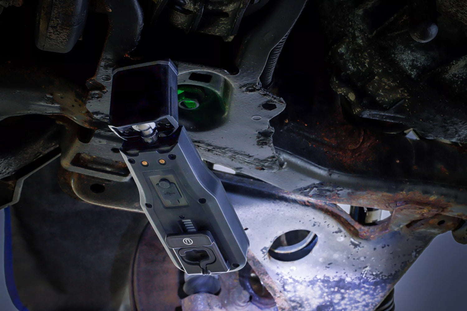 BGS 85347 COB LED Arbeitsleuchte klappbar mit Ladestation Magnet Haken