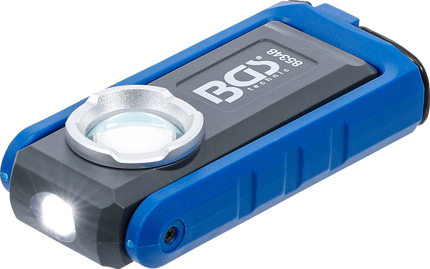 BGS 85348 COB LED Arbeitsleuchte klappbar mit induktiver Ladefunktion Magnet Haken