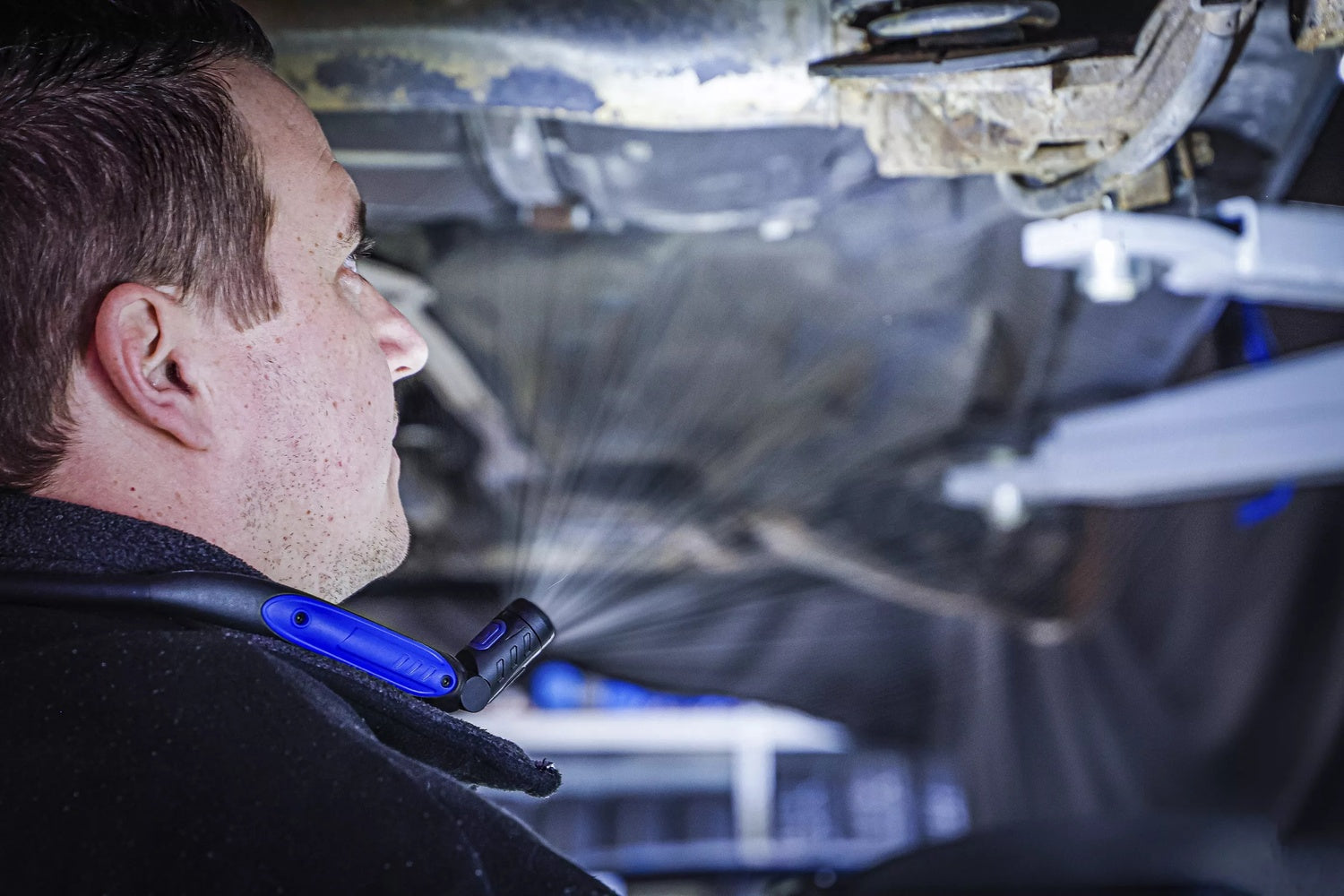 BGS 85353 COB LED Werkstatt Nackenleuchte Werkstattleuchte