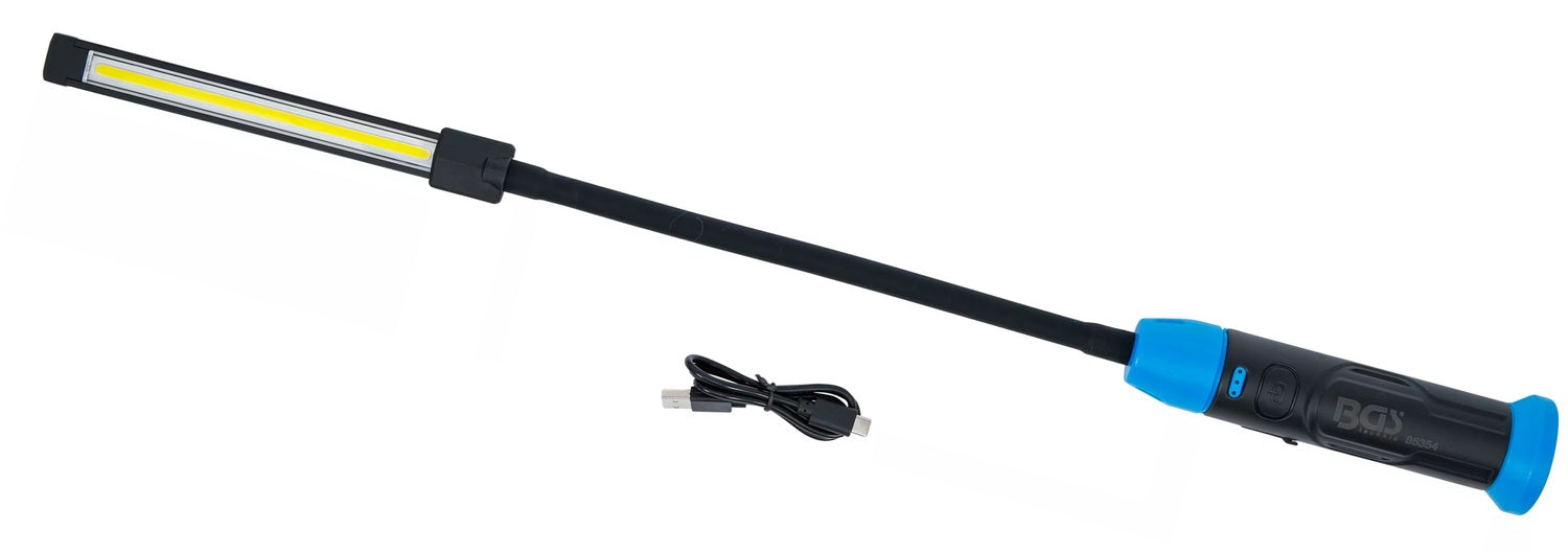 BGS 85354 COB LED Werkstatt Inspektionsleuchte mit Schwanenhals Werkstattleuchte