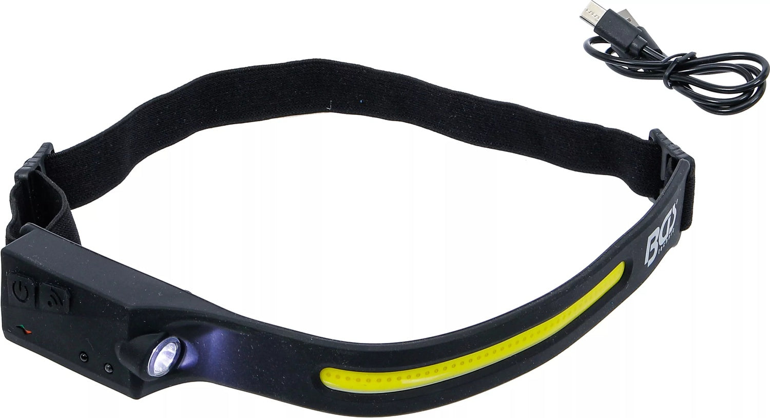 BGS 85355 COB LED Stirnleuchte mit Bewegungssensor Stirnlampe