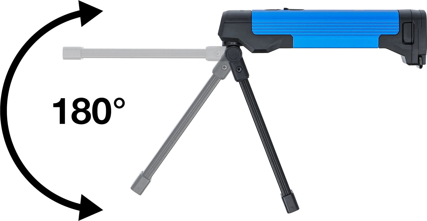 BGS 85356 Akku Knicklampe mit COB-LED 4 Watt Knickleuchte Arbeitslampe