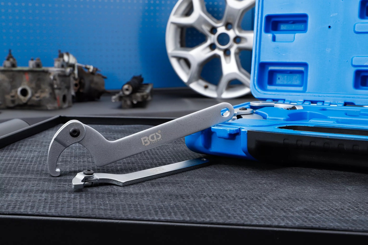 BGS 8542 Satz Hakenschlüssel 35 - 120mm 8 teilig