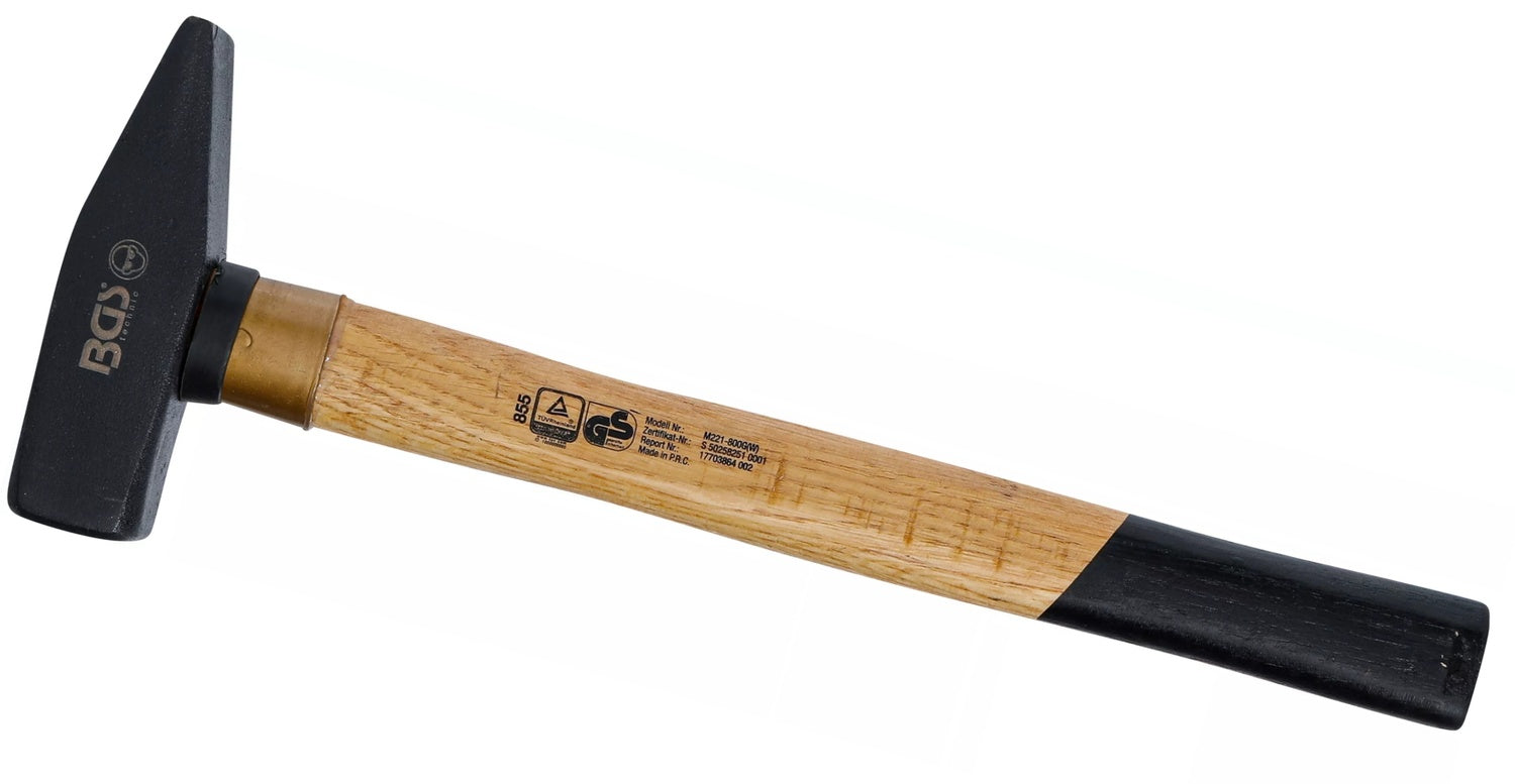 BGS 855 Schlosserhammer Holzstiel DIN 1041 Kopfgewicht 800g