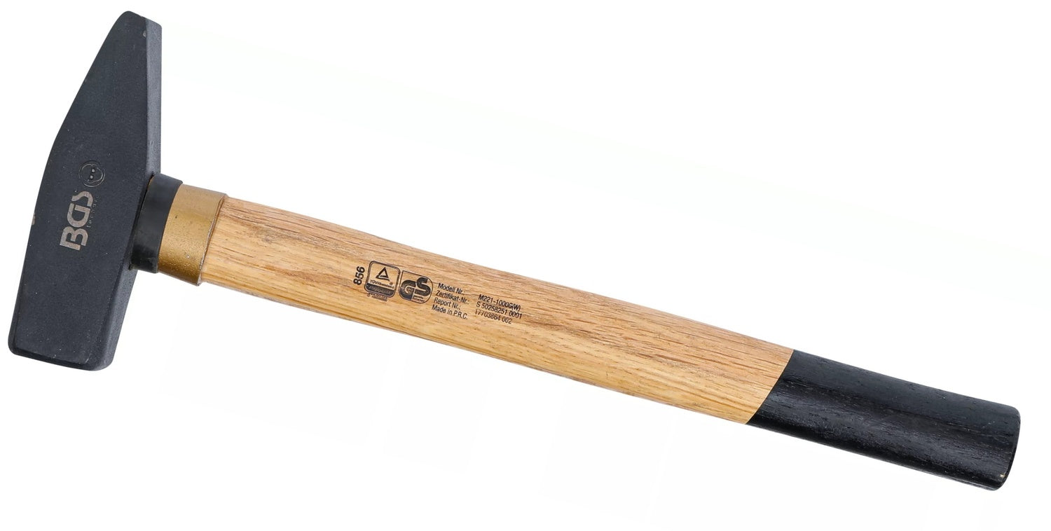 BGS 856 Schlosserhammer Holzstiel DIN 1041 Kopfgewicht 1000g
