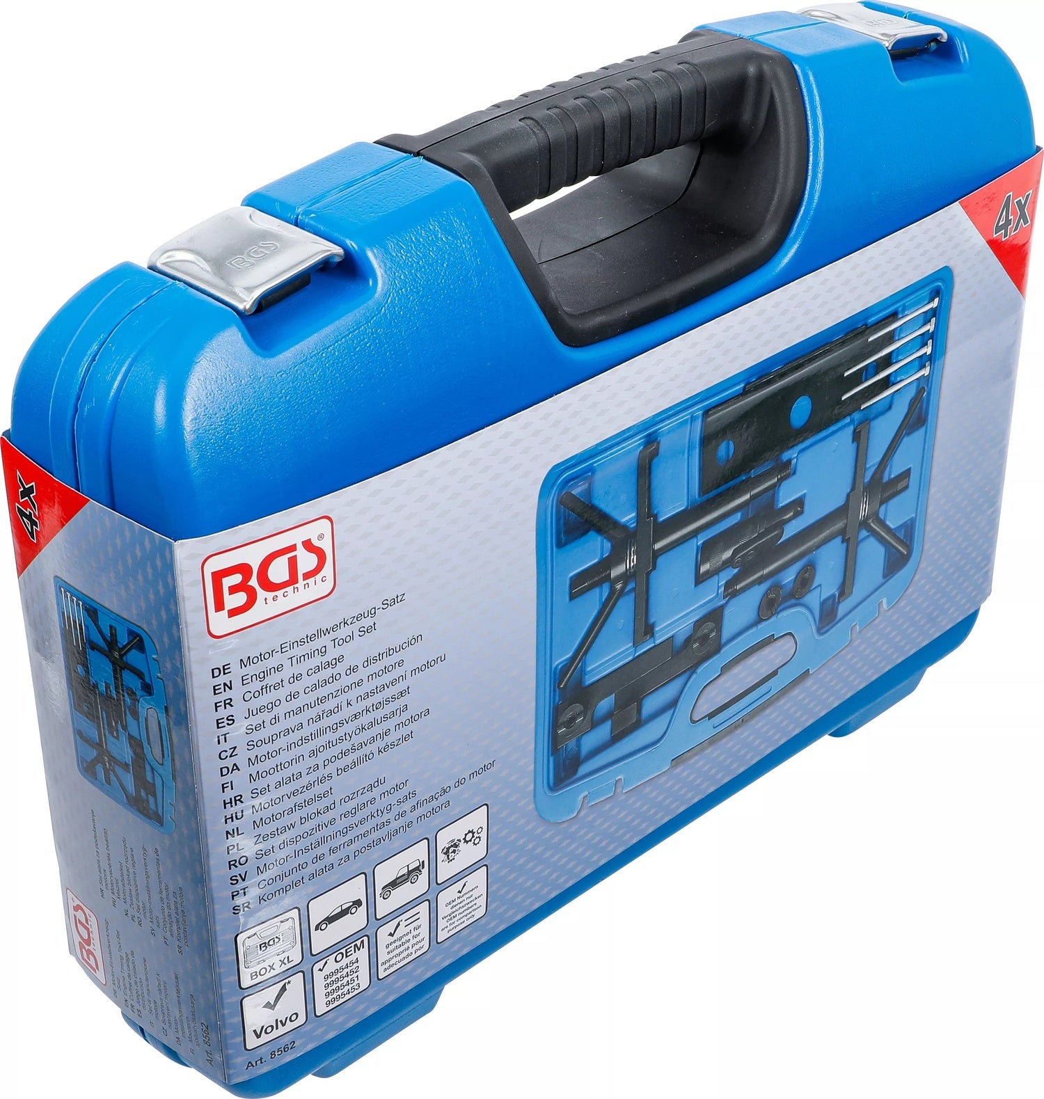 BGS 8562 Satz Einstellwerkzeug für Motor Volvo 4-, 5-, und 6-Zylinder bis Bj. 2006