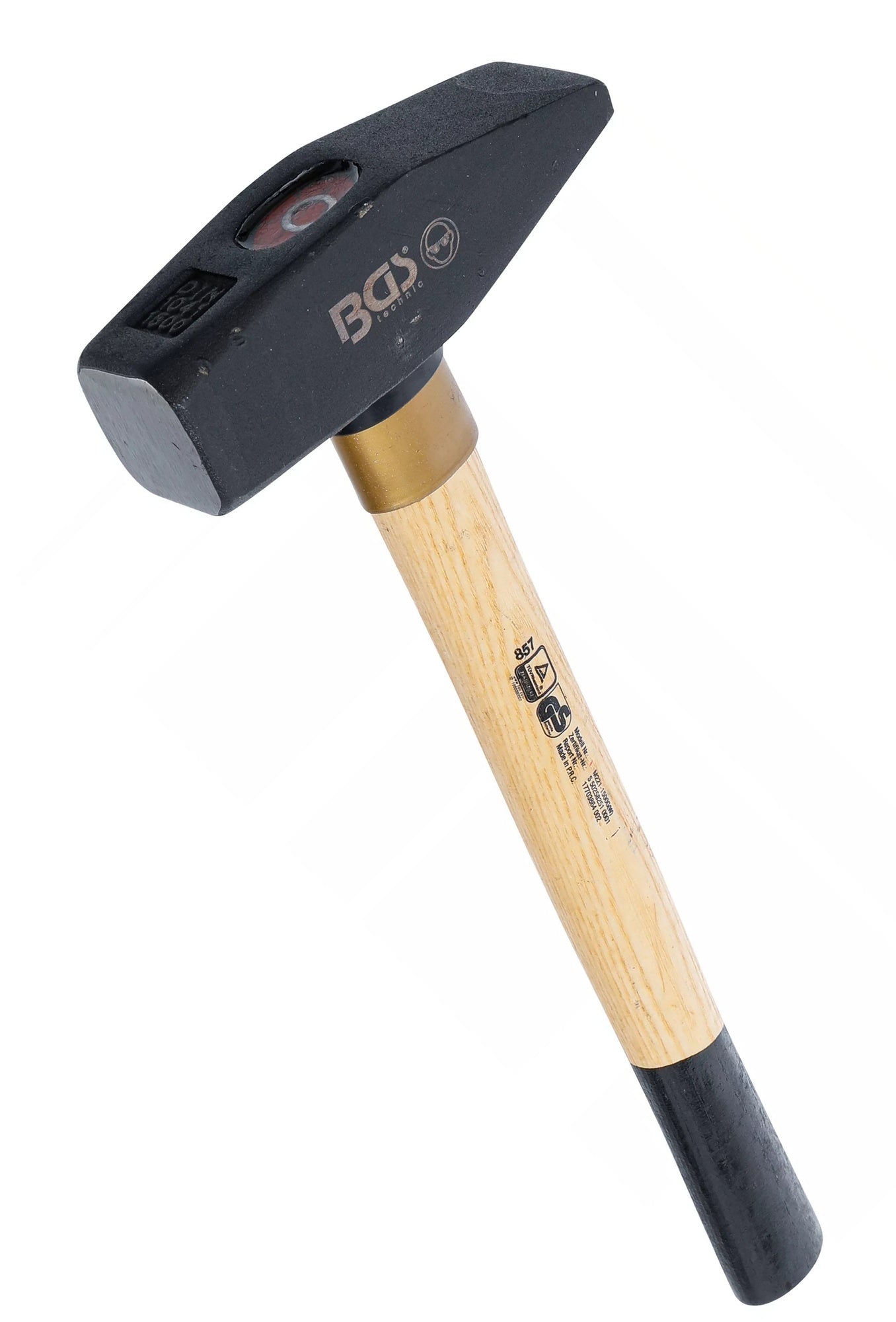 BGS 857 Schlosserhammer Holzstiel DIN 1041 Kopfgewicht 1500g
