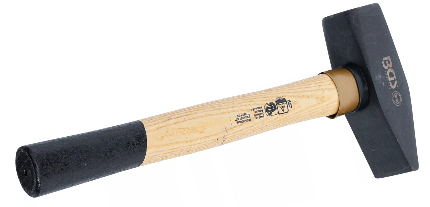 BGS 857 Schlosserhammer Holzstiel DIN 1041 Kopfgewicht 1500g