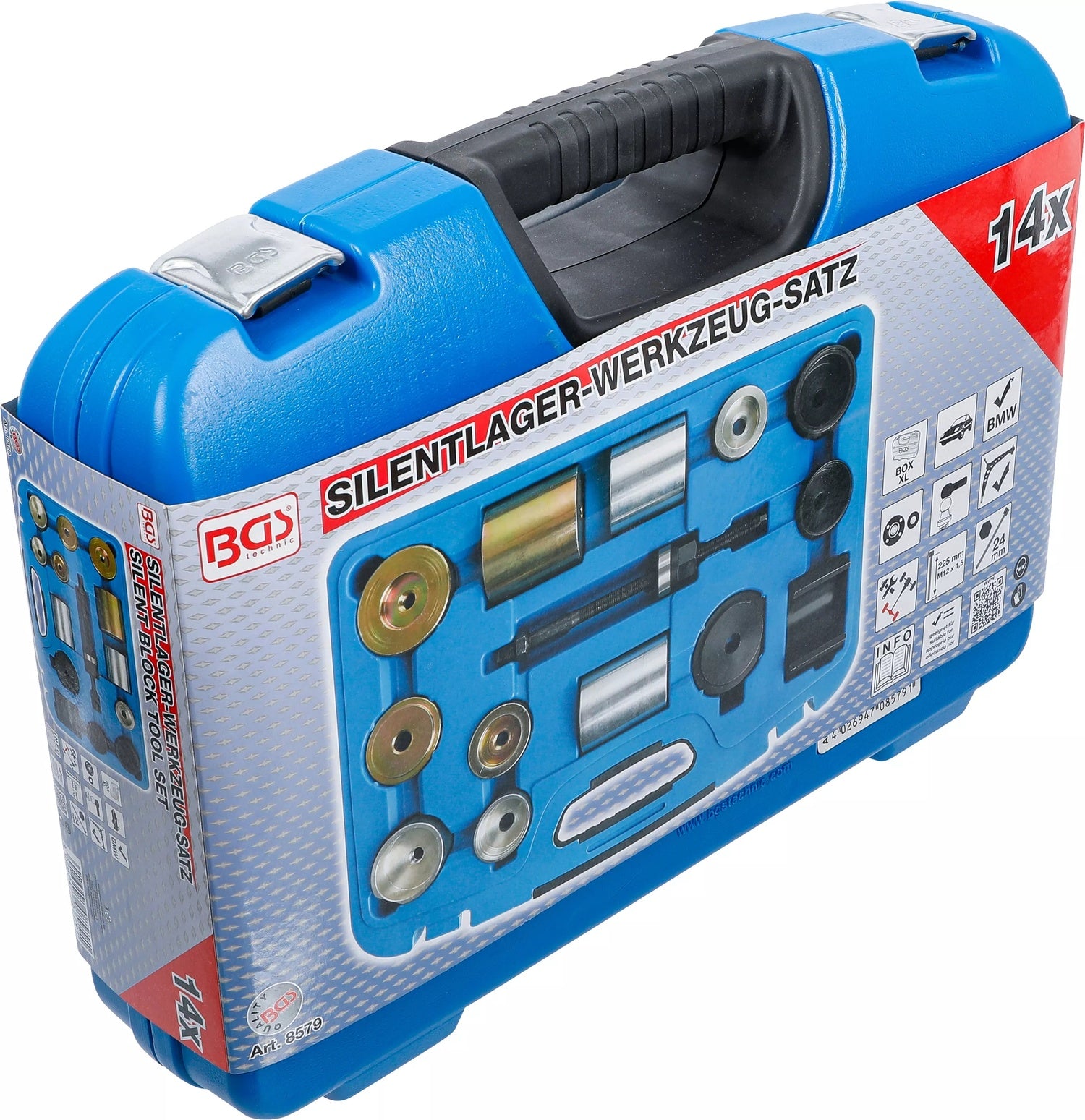 BGS 8579 Satz Werkzeug für Silentlager für viele BMW Modelle