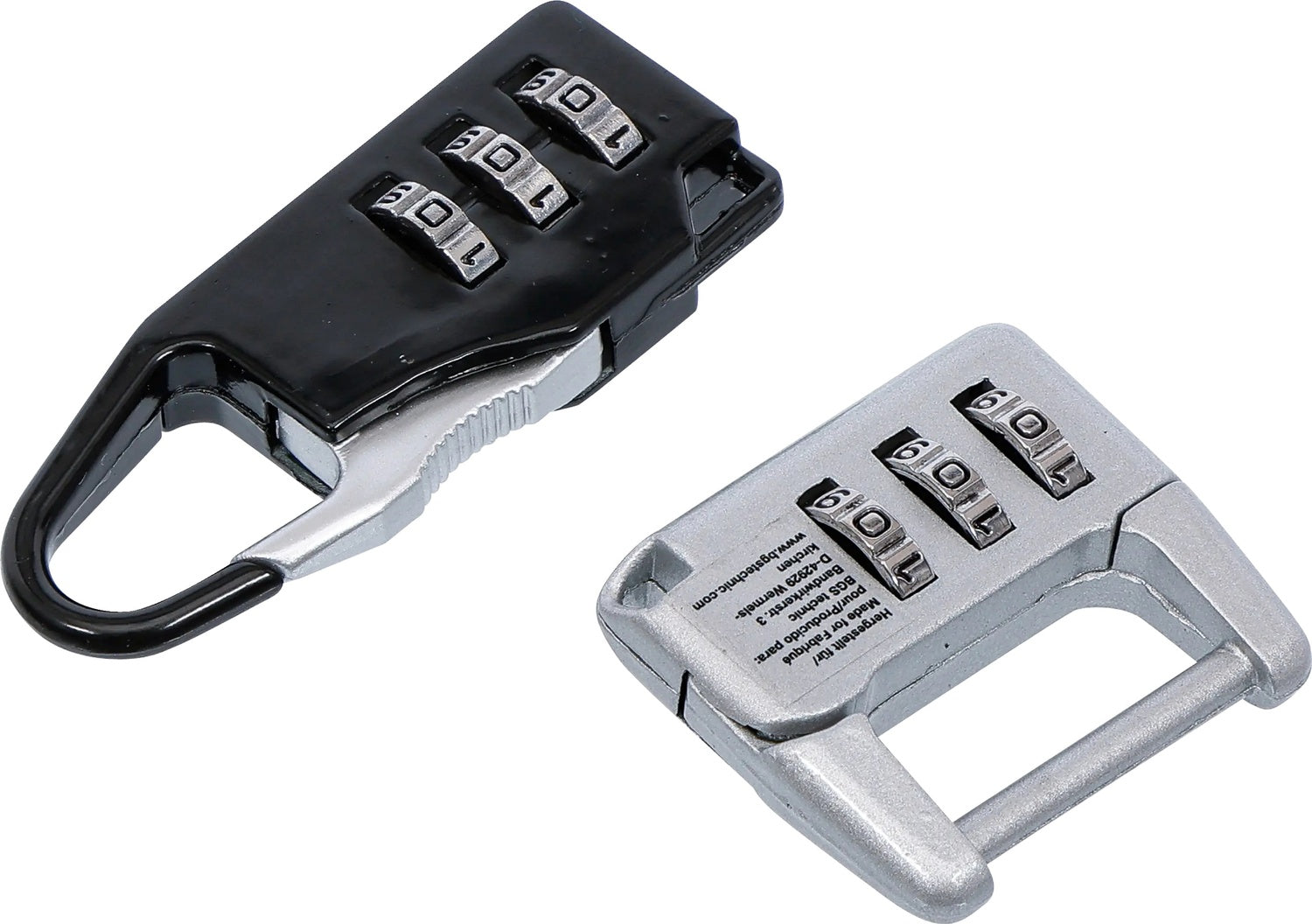 BGS DIY 85809 Satz Zahlen Gepäckschlösser 2 teilig