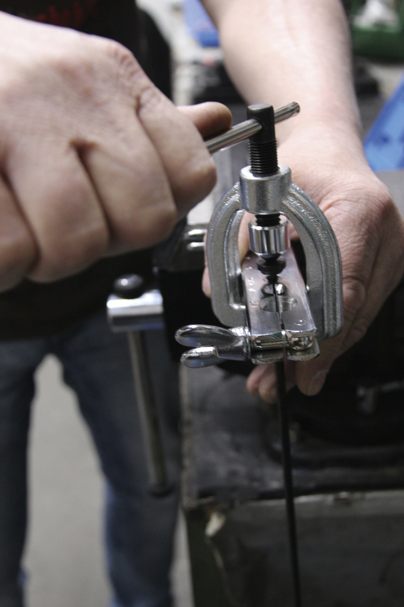 BGS 8615 Doppel Bördelgerät für Bremsleitungen 9 teilig