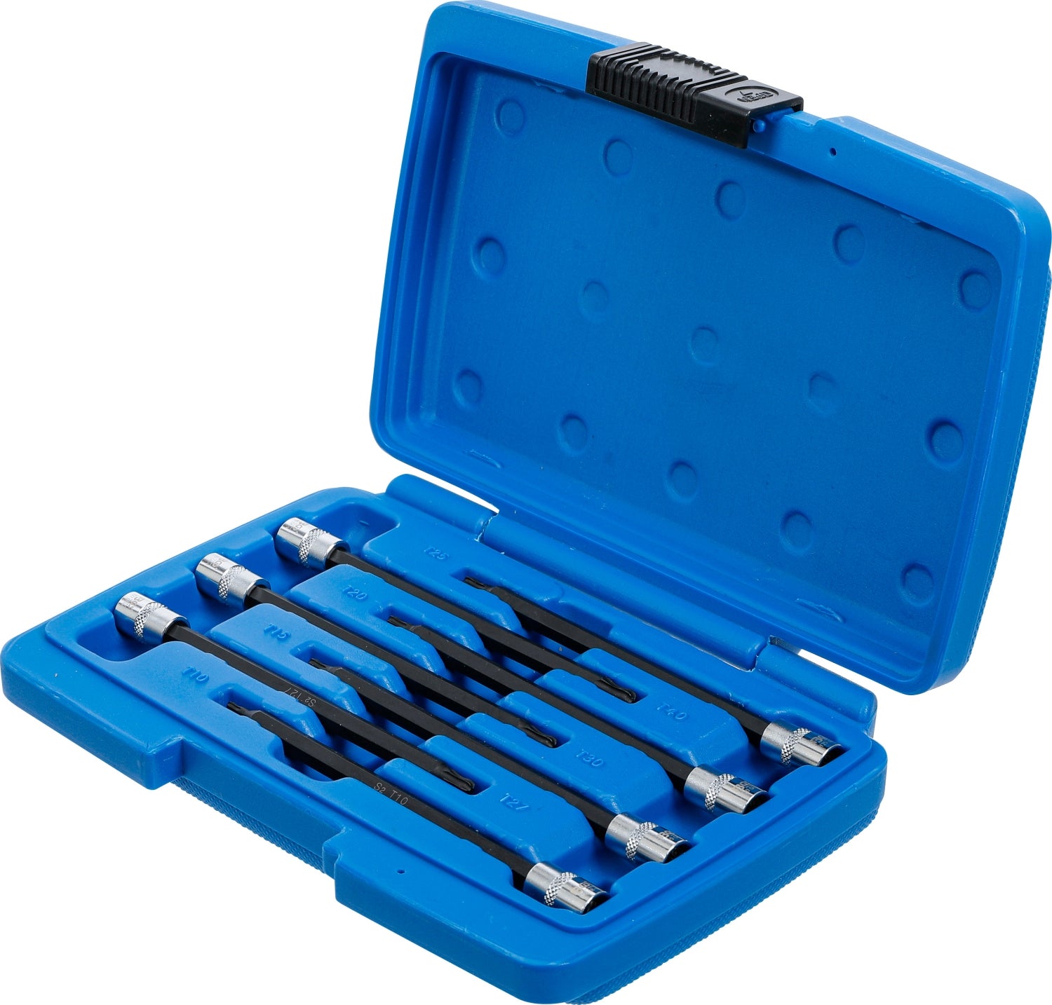 BGS 8618 Satz Biteinsätze T-Profil (für Torx) mit Kugelkopf T10 - T40 Antrieb 6,3mm (1/4")