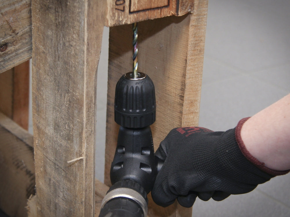 BGS 8621 Winkelbohrvorsatz mit Schnellspann Bohrfutter für Bohrer mit Ø 0,8 - 10mm