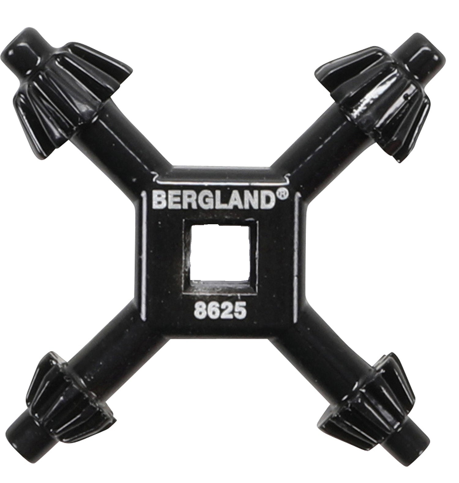 BGS DIY 8625 Bohrfutter Kreuzschlüssel universal Zapfen Ø4 - 5,5 - 6 - 7mm