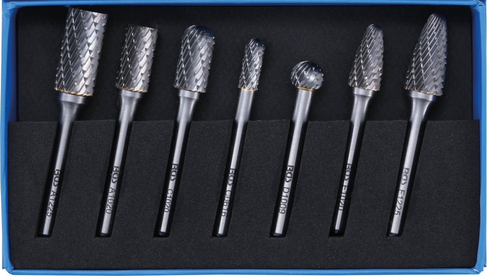 BGS 8626 Satz HSS Fräser Schaftdurchmesser Ø6mm 7 teilig