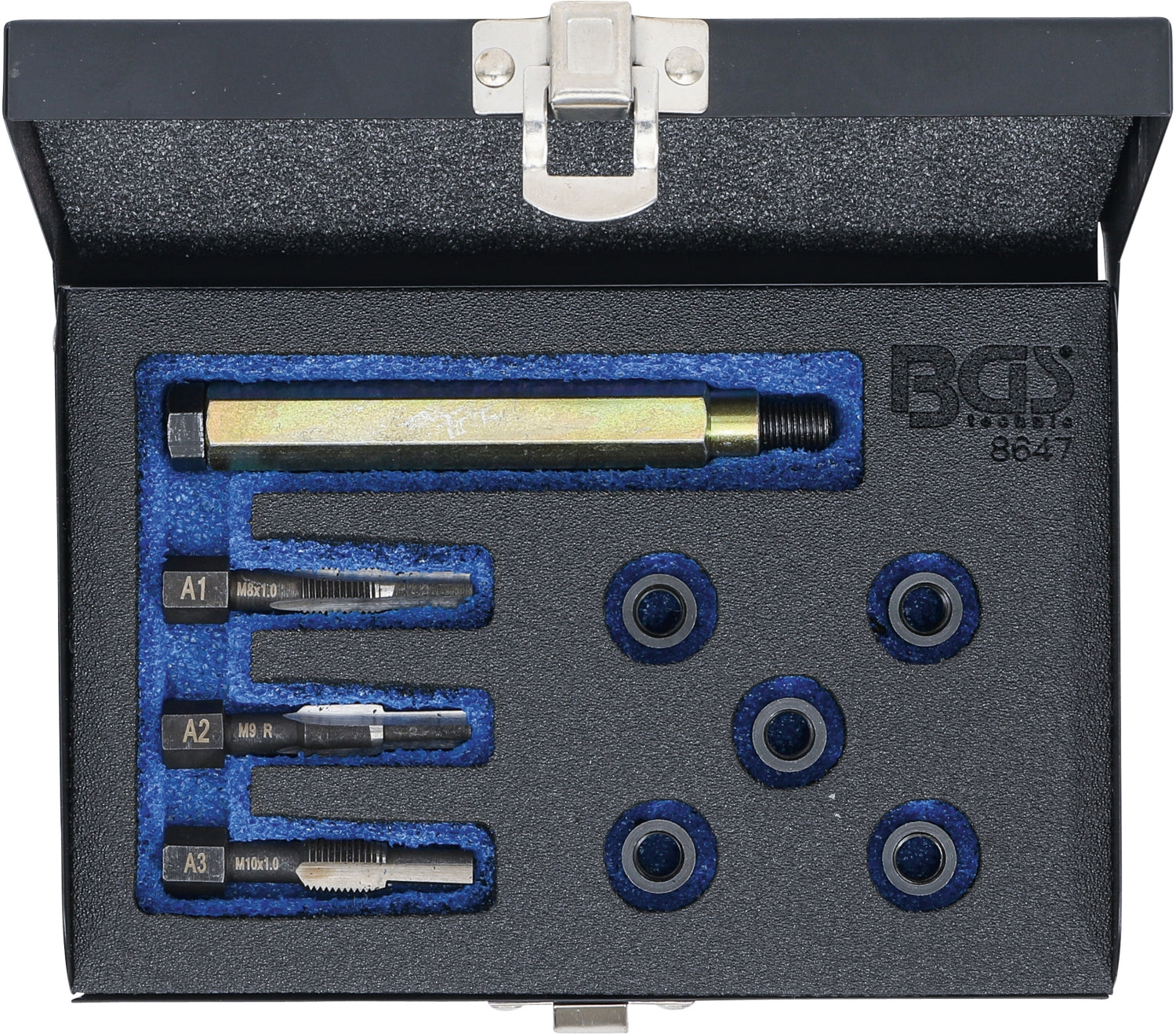BGS 8647 Reparatursatz für Glühkerzengewinde M8 x 1,0mm