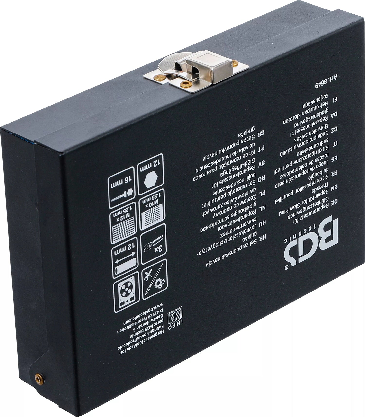 BGS 8649 Reparatursatz für Glühkerzengewinde M10 x 1,25mm