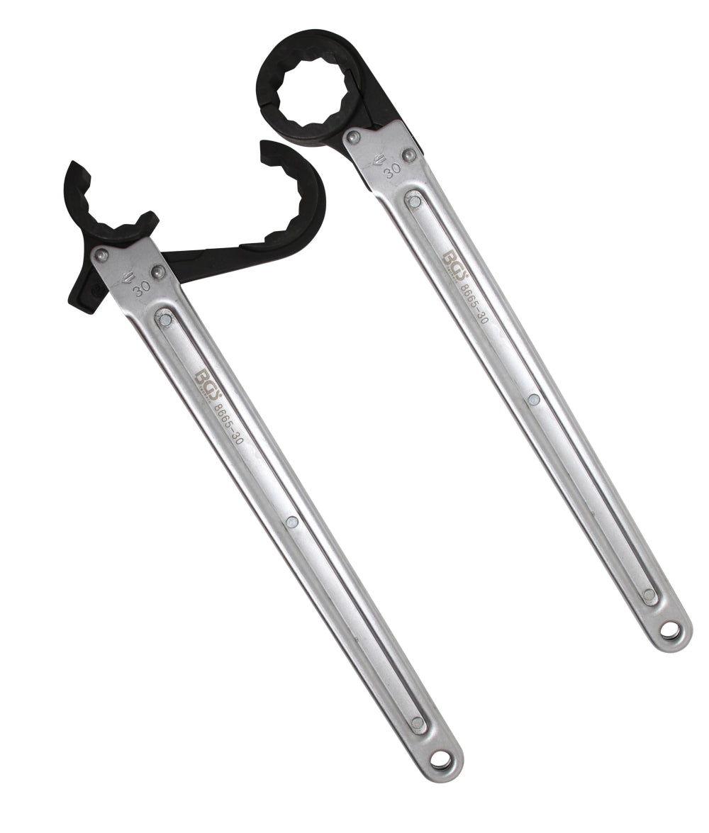 BGS 8665-30 Knarren Ringschlüssel Leitungsratschenschlüssel 30mm