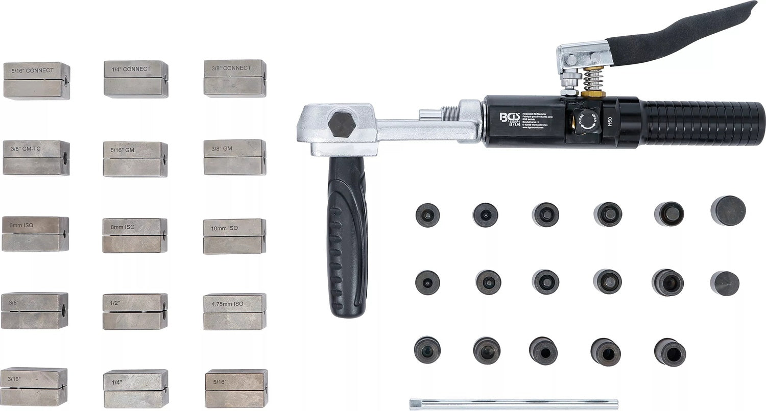BGS 8704 Hydraulisches Bördelgerät für Brems-, Klima-, Getriebe Leitungen