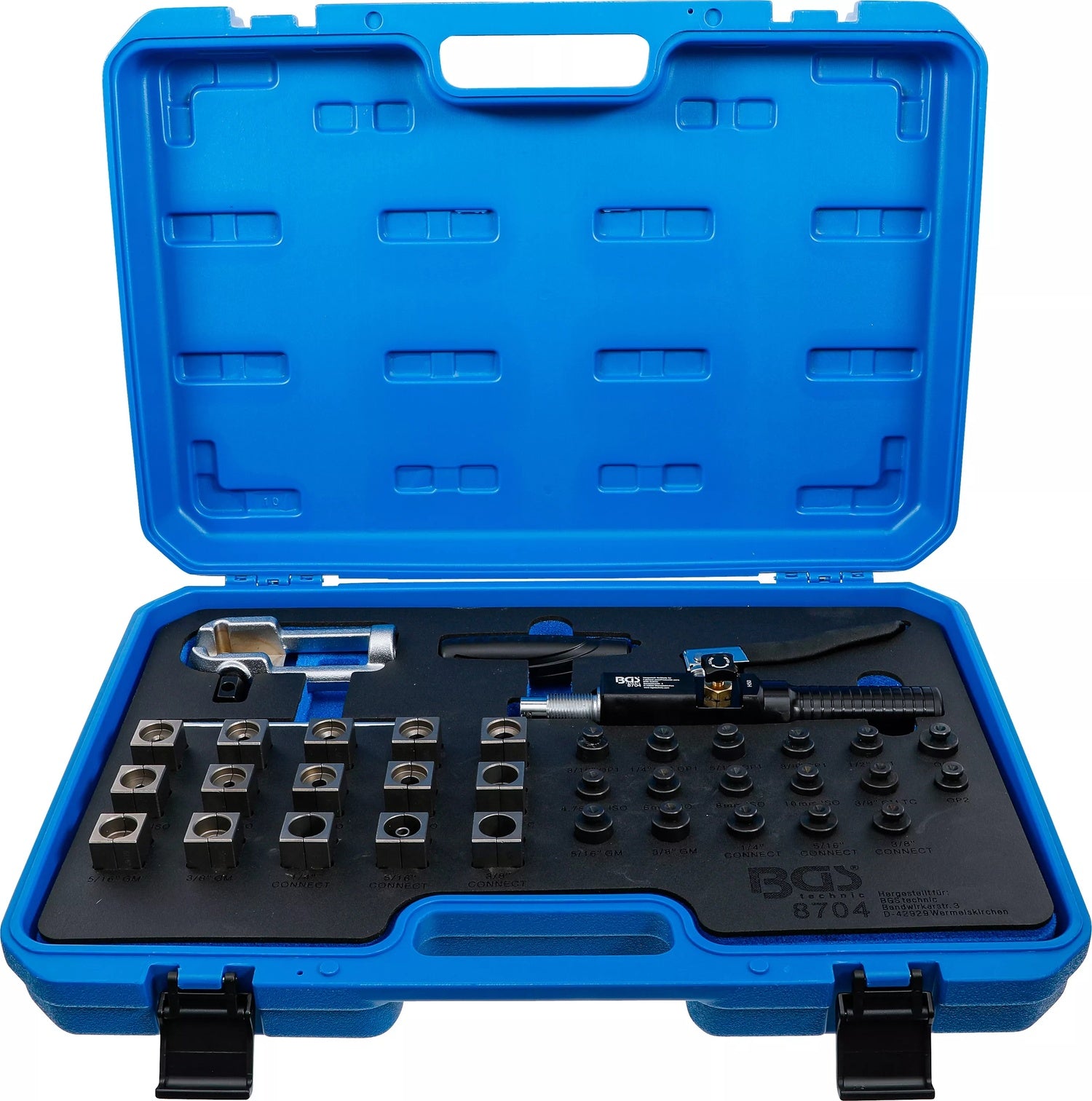 BGS 8704 Hydraulisches Bördelgerät für Brems-, Klima-, Getriebe Leitungen