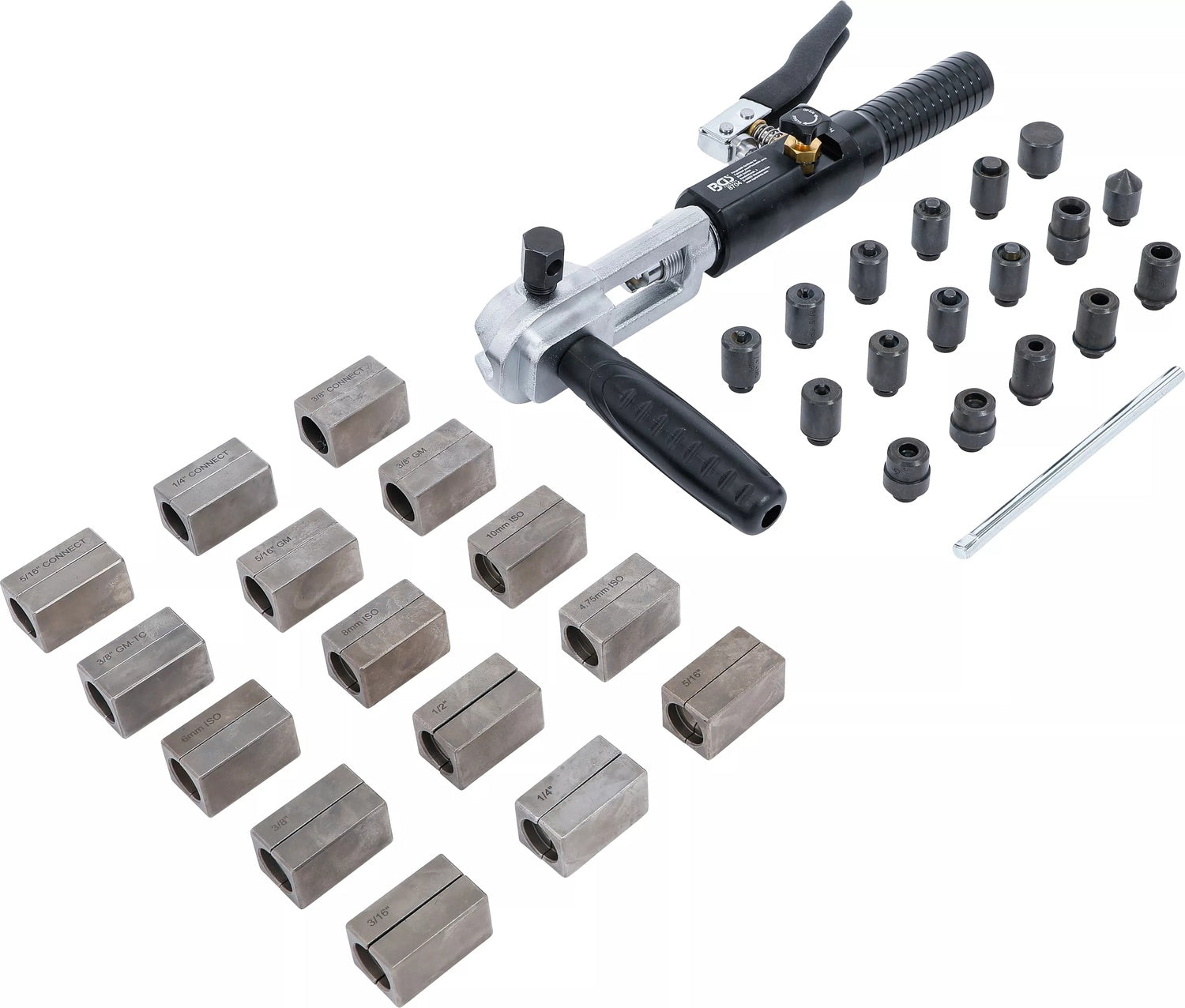 BGS 8704 Hydraulisches Bördelgerät für Brems-, Klima-, Getriebe Leitungen