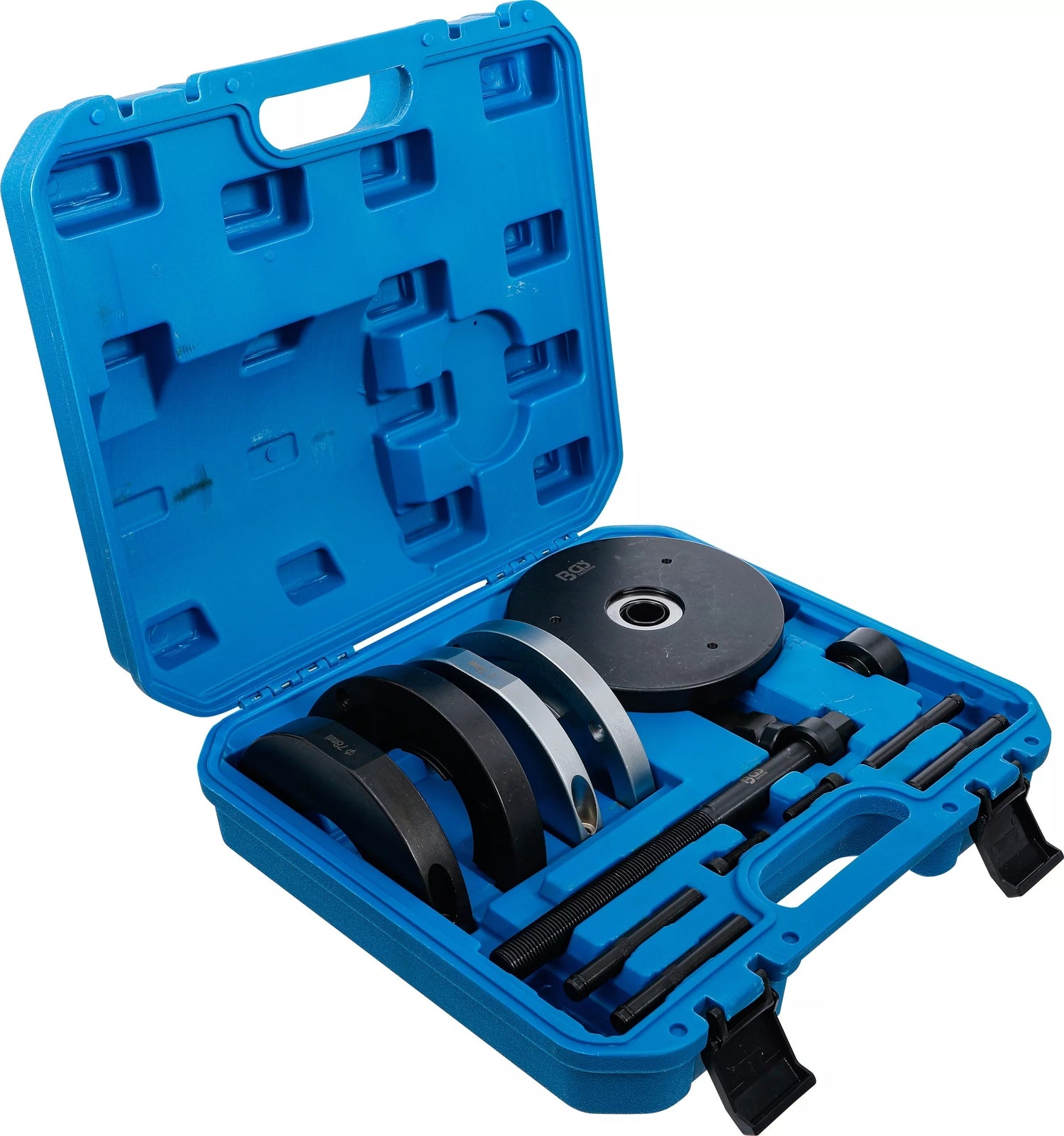 BGS 8708 Satz Werkzeug zum Erneuern der vorderen Radnaben Lagereinheit Ford Volvo Mazda Ø 78mm