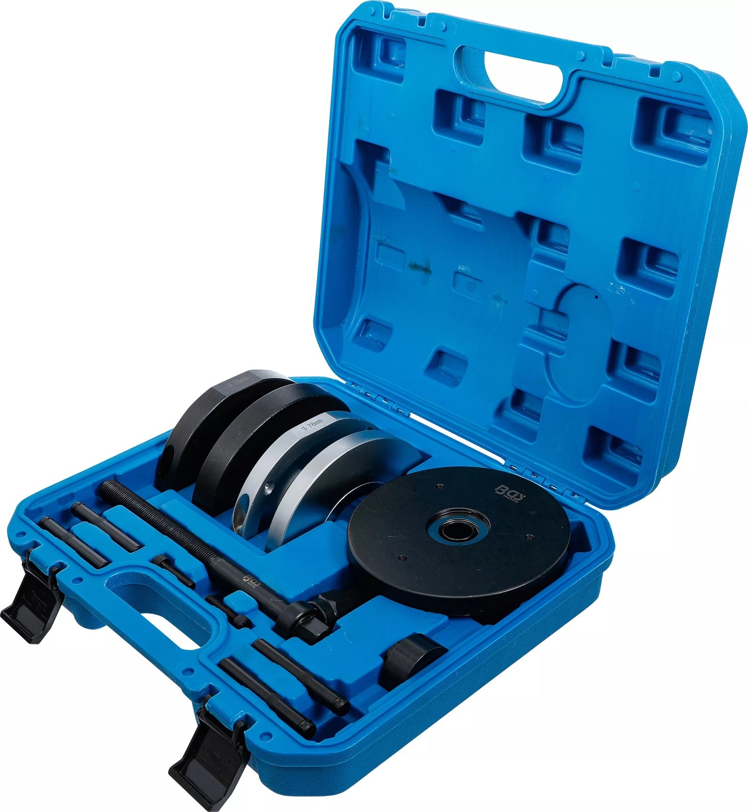 BGS 8708 Satz Werkzeug zum Erneuern der vorderen Radnaben Lagereinheit Ford Volvo Mazda Ø 78mm