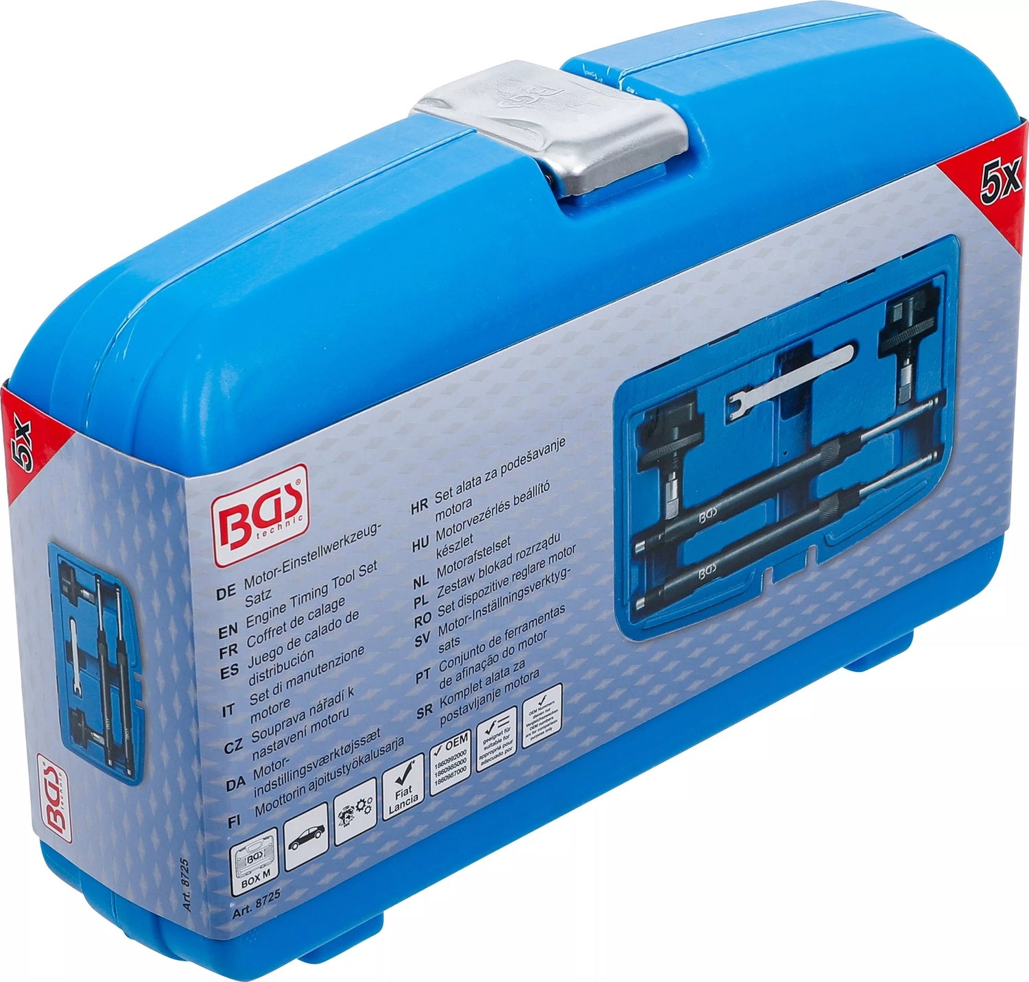 BGS 8725 Satz Einstellwerkzeug für Motor Fiat 1.2L 16V