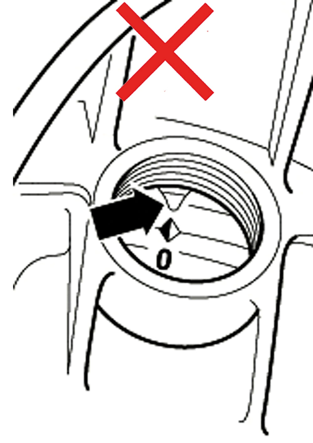 BGS 8751 Arretierwerkzeug für Schwungrad für VAG 1.9L TDI Motoren