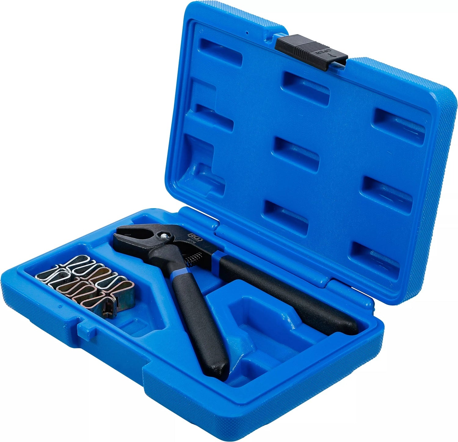 BGS 8774 Satz Fixierklammern mit Klammernzange 11 teilig