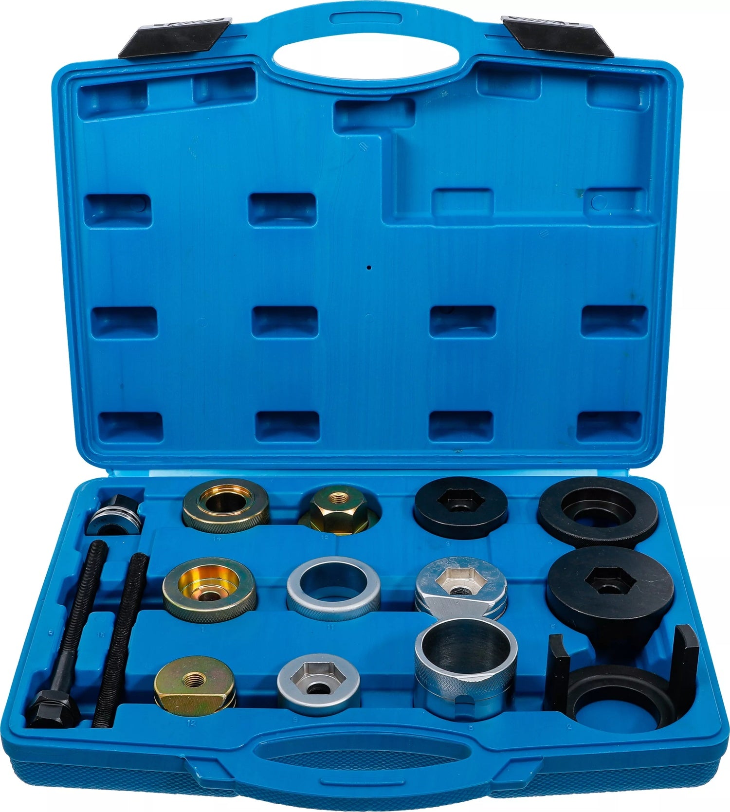 BGS 8776 Satz Werkzeug zum Ersetzen der Hinterachsbuchsen für BMW E36 E46 E85