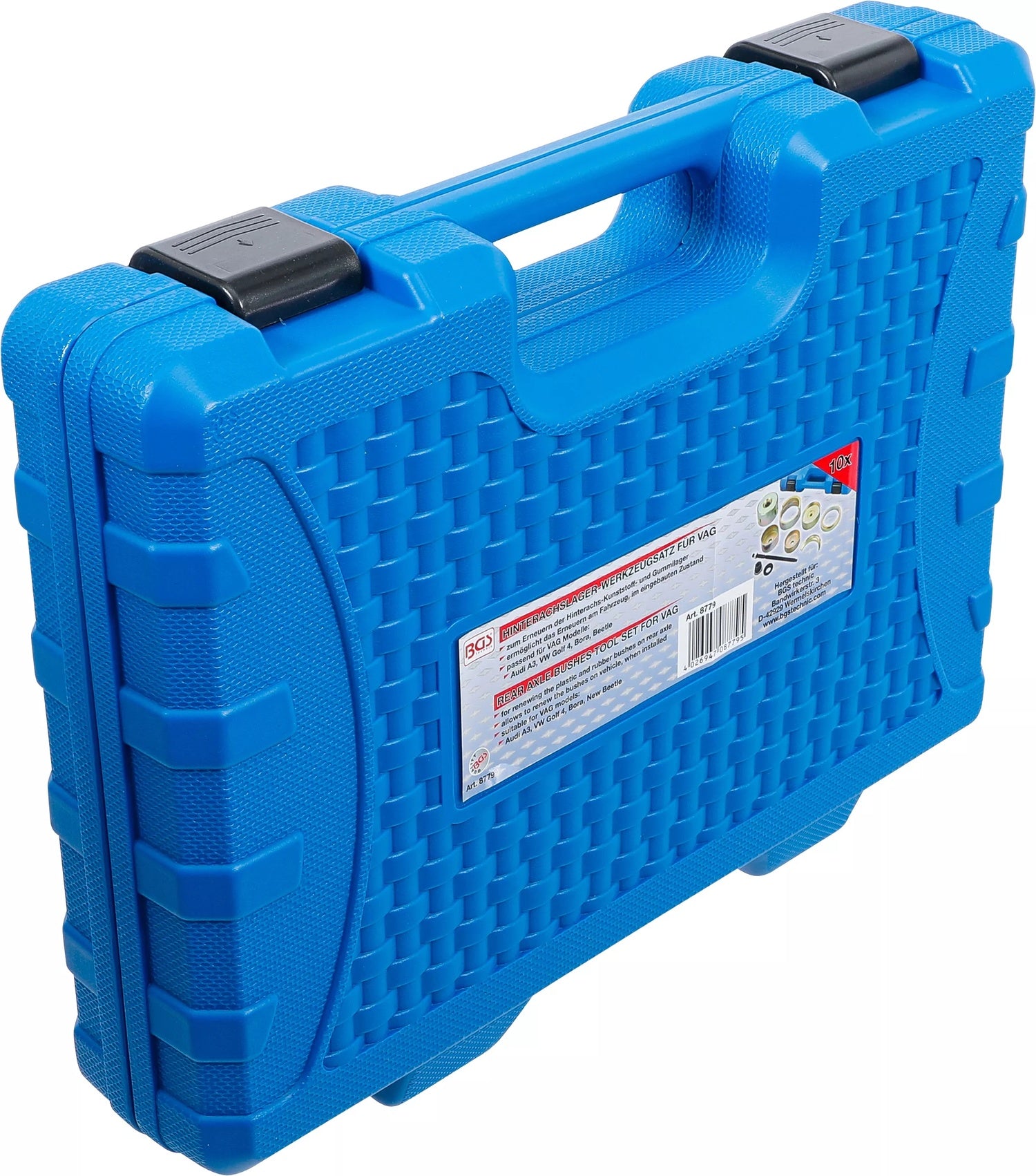 BGS 8779 Satz Werkzeug zum Erneuern der Hinterachslager für VAG 11 teilig