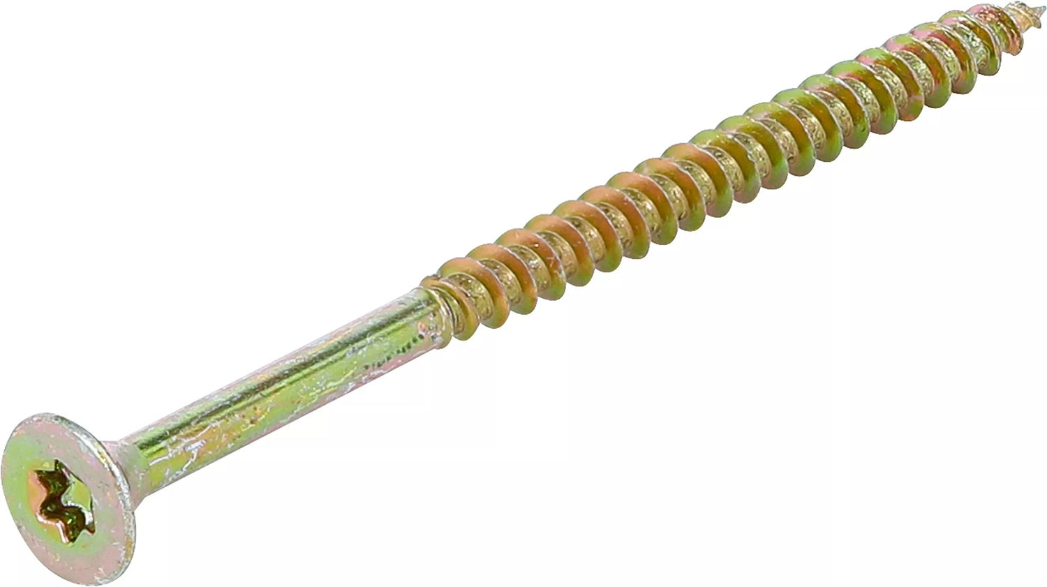 BGS DIY 88009 Satz Mehrzweckschrauben T-Profil (für Torx) T25 5,0x80mm 50 Stück