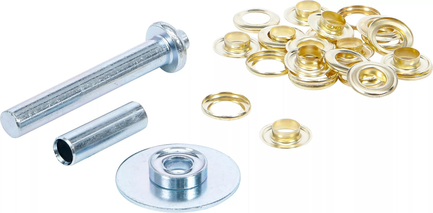 BGS DIY 88105 Sortiment Ösen Installation 15 teilig Öseninstallation